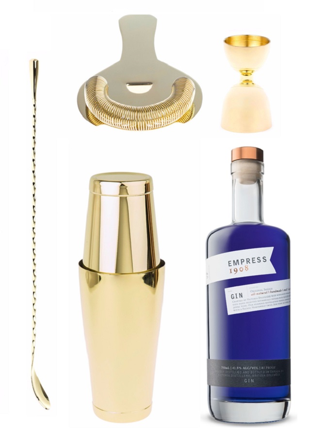 gift guide 18- gin and cocktail set